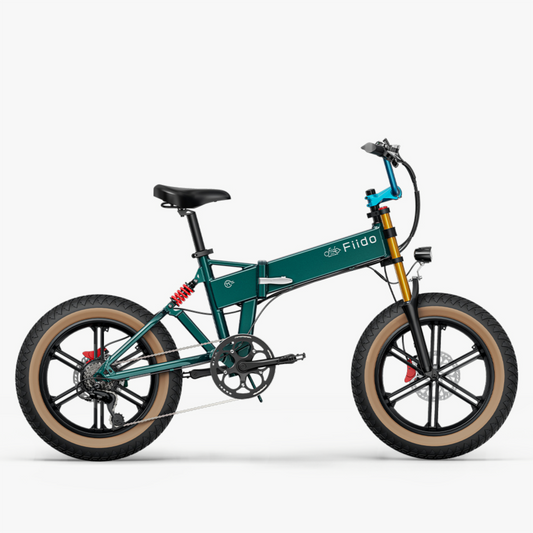 Fiido M1 Pro Fat-Tyre Dual-Suspension Folding E-Bike