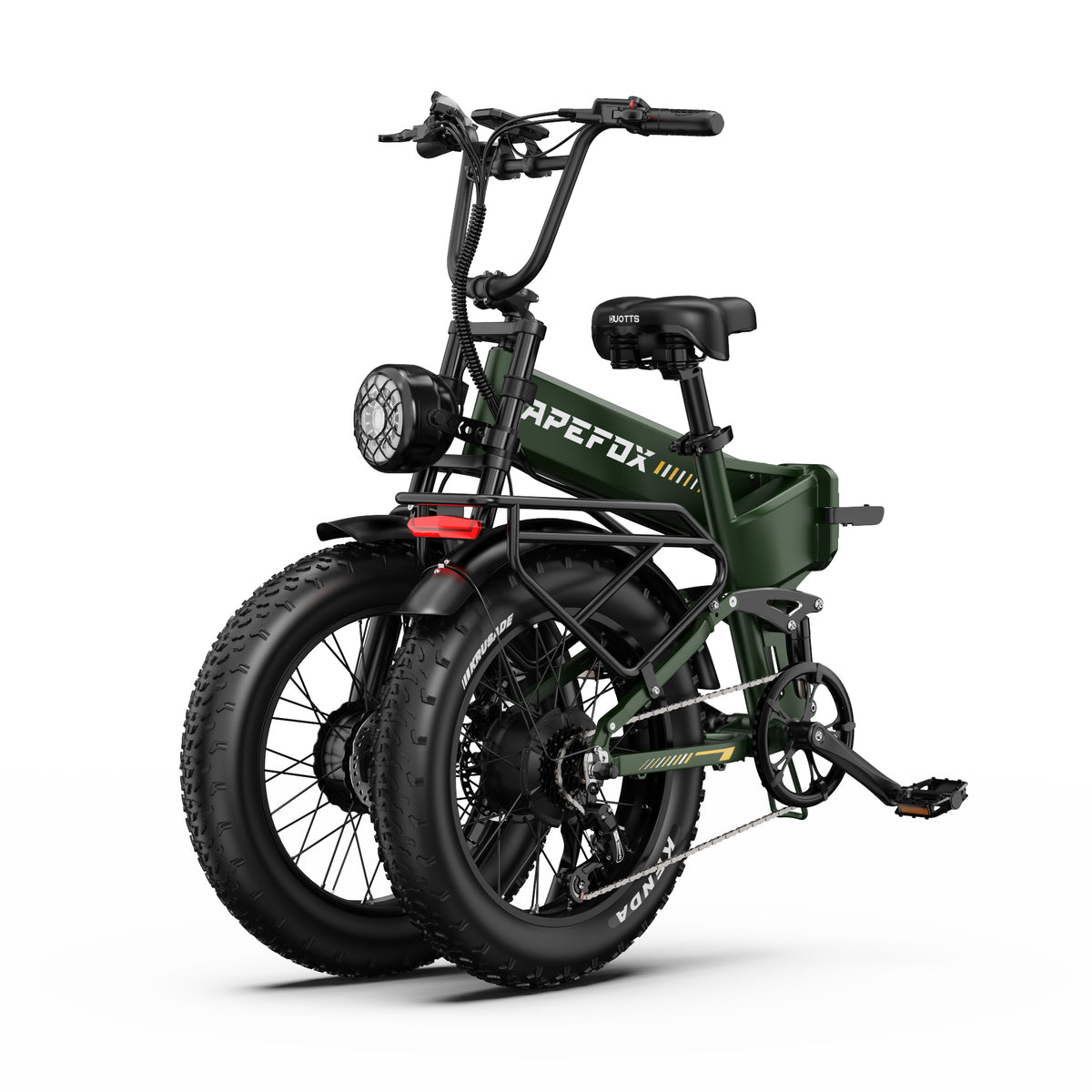 APEFOX RH20 Dual 750W Motor 100km Range Folding Fat-Tyre E-Bike