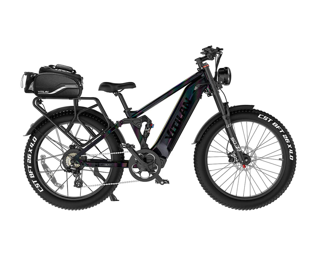 Vitilan T7 PRO Full Suspension Mountain E-bike
