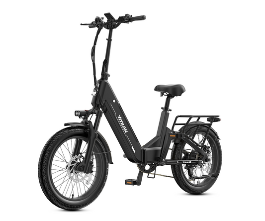 Vitilan U9 20 × 3.0” Full Suspension Torque Sensor Foldable Electric Bike