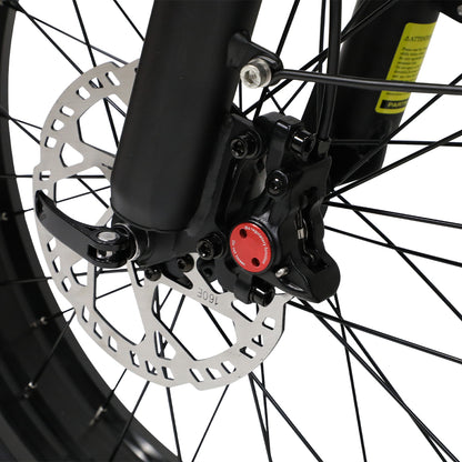 OneSport W66 Retro Moped Style 48V 250W 20×4.0" Fat Tires Full Suspension E-Bike