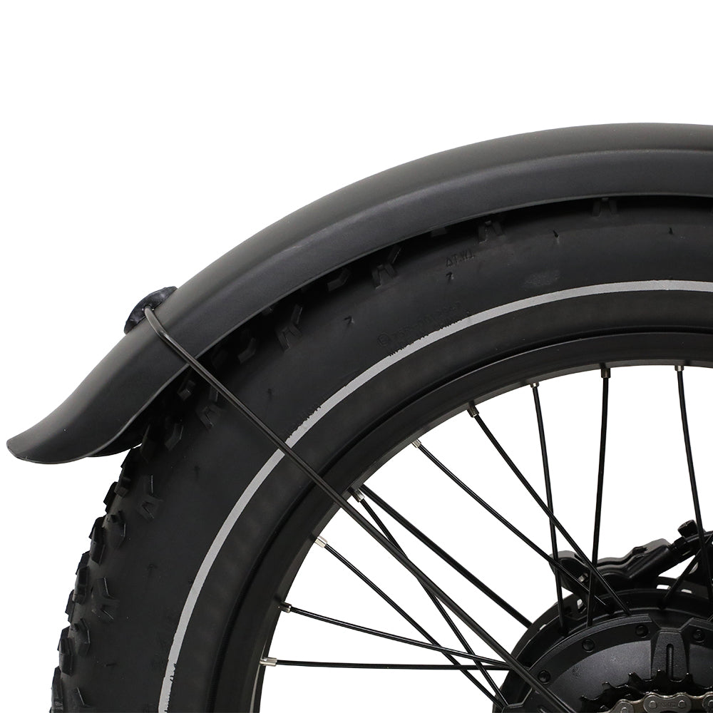 OneSport W66 Retro Moped Style 48V 250W 20×4.0" Fat Tires Full Suspension E-Bike