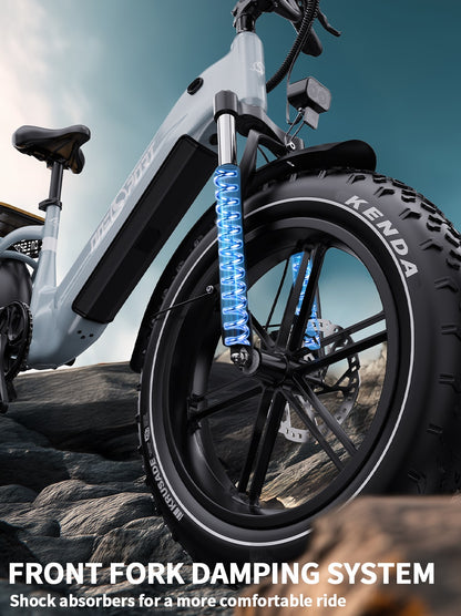 Onesport OT08 Hydraulic Brakes & 20×4.0" Fat Tyres E-Bike