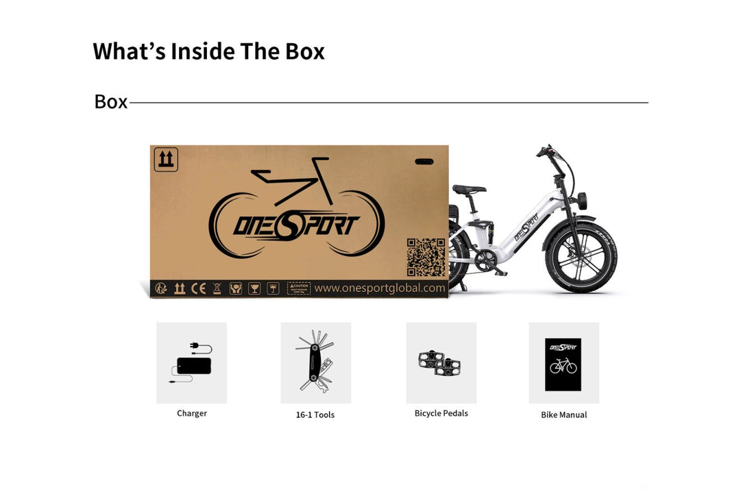 Onesport OT08 Fat Tire E-Bike