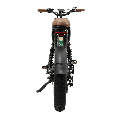 OneSport W66 Retro Moped Style 48V 250W 20×4.0" Fat Tires Full Suspension E-Bike