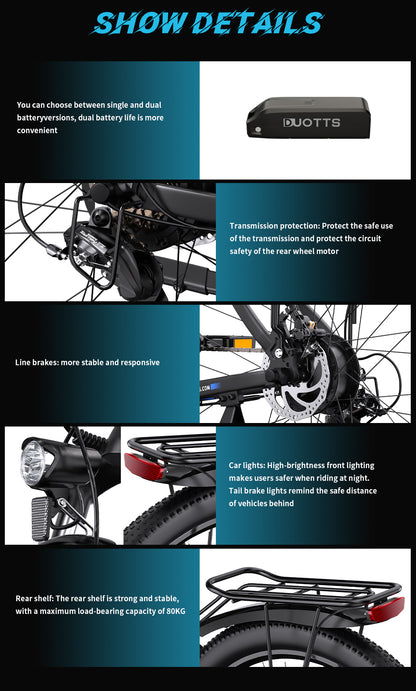 DUOTTS C29 Commuter 26.5kg Lightweight Electric Bike