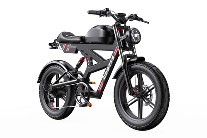 DUOTTS F20 Full-Suspension Fat-Tyre Moped-Style Electric Bike