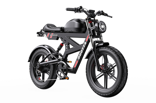 DUOTTS F20 Full-Suspension Fat-Tyre Moped-Style Electric Bike