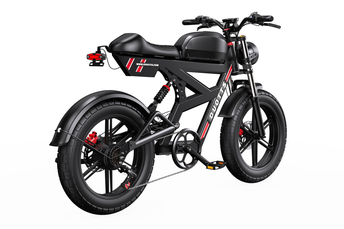 DUOTTS F20 Full-Suspension Fat-Tyre Moped-Style Electric Bike