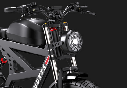 DUOTTS F20 Full-Suspension Fat-Tyre Moped-Style Electric Bike