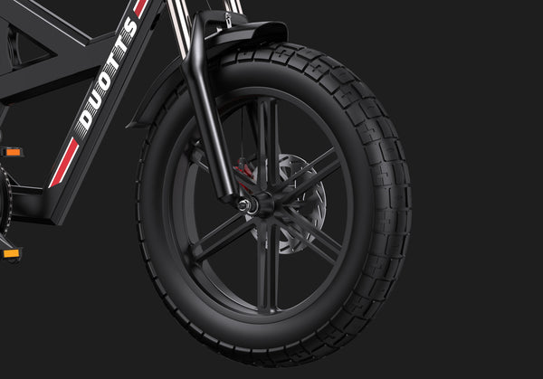DUOTTS F20 Full-Suspension Fat-Tyre Moped-Style Electric Bike