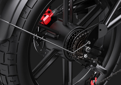 DUOTTS F20 Full-Suspension Fat-Tyre Moped-Style Electric Bike