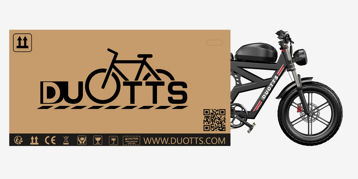 DUOTTS F20 Full-Suspension Fat-Tyre Moped-Style Electric Bike