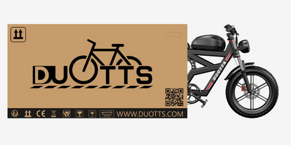 DUOTTS F20 Full-Suspension Fat-Tyre Moped-Style Electric Bike