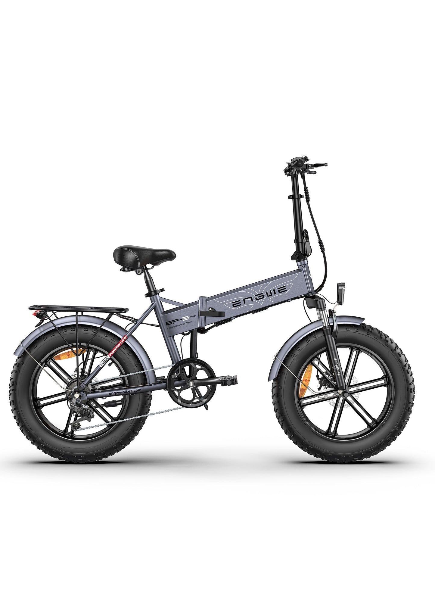 Engwe EP-2 Pro Grey Electric bike - Available on the Cycle to Work