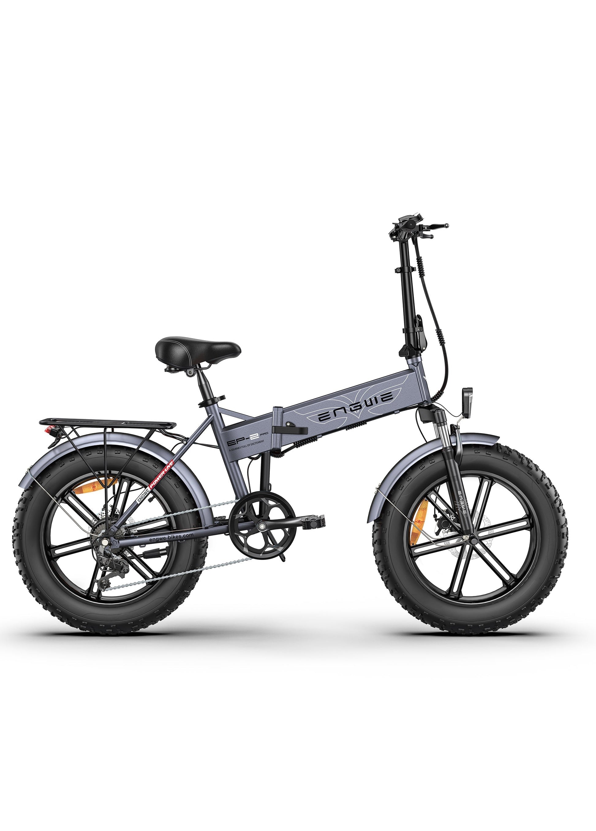 Engwe EP-2 Pro Grey Electric bike - Available on the Cycle to Work