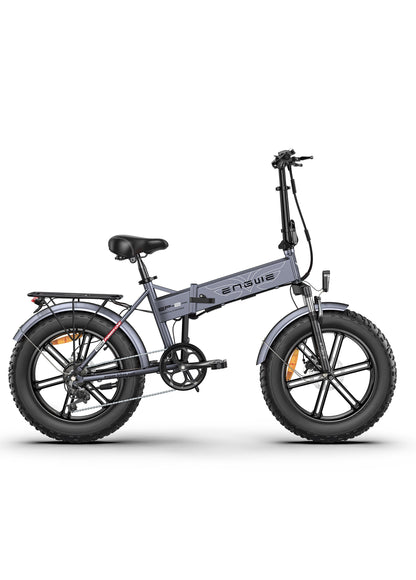 Engwe EP-2 Pro Grey Electric bike - Available on the Cycle to Work