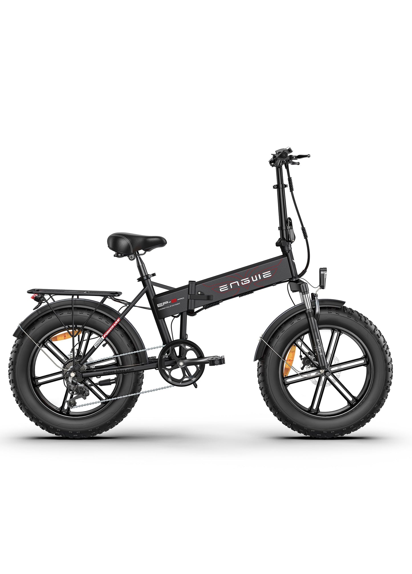 Engwe EP-2 Pro Black Electric bike - Available on the Cycle to Work