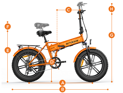 Engwe EP-2 Boost Folding Fat-Tyre Torque Sensor Electric Bike
