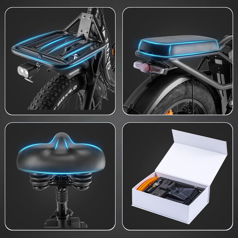 Fafrees F20 X-Max  Full Suspension Foldable Fat Tyres E-Bike