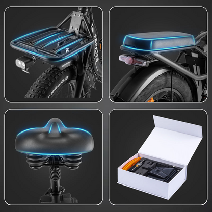 Fafrees F20 X-Max  Full Suspension Foldable Fat Tyres E-Bike