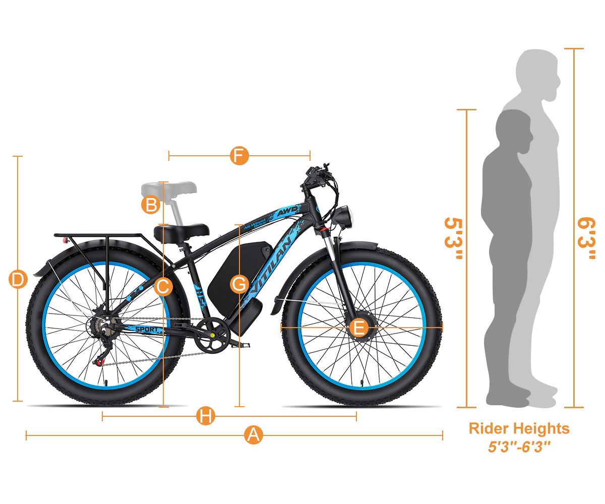Vitilan H5 Dual Motor Fat Tire Electric Bike