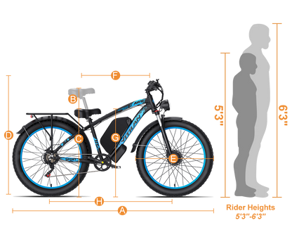 Vitilan H5 Dual Motor Fat Tire Electric Bike