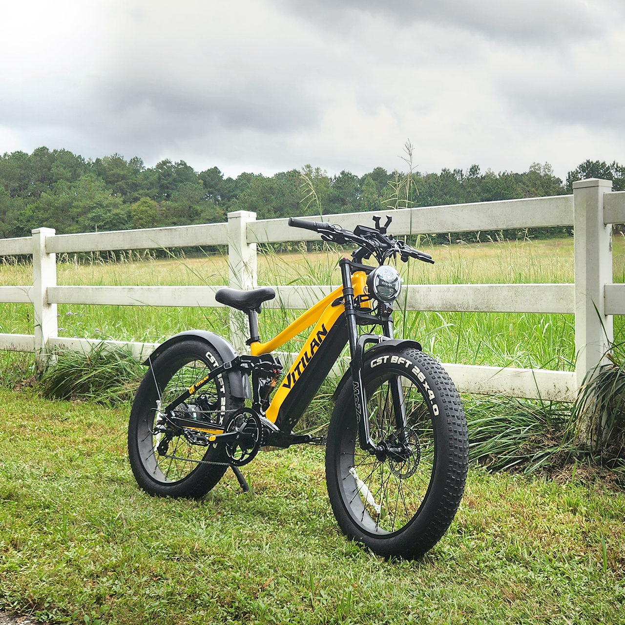 Vitilan T7 PRO Full Suspension Mountain E-bike