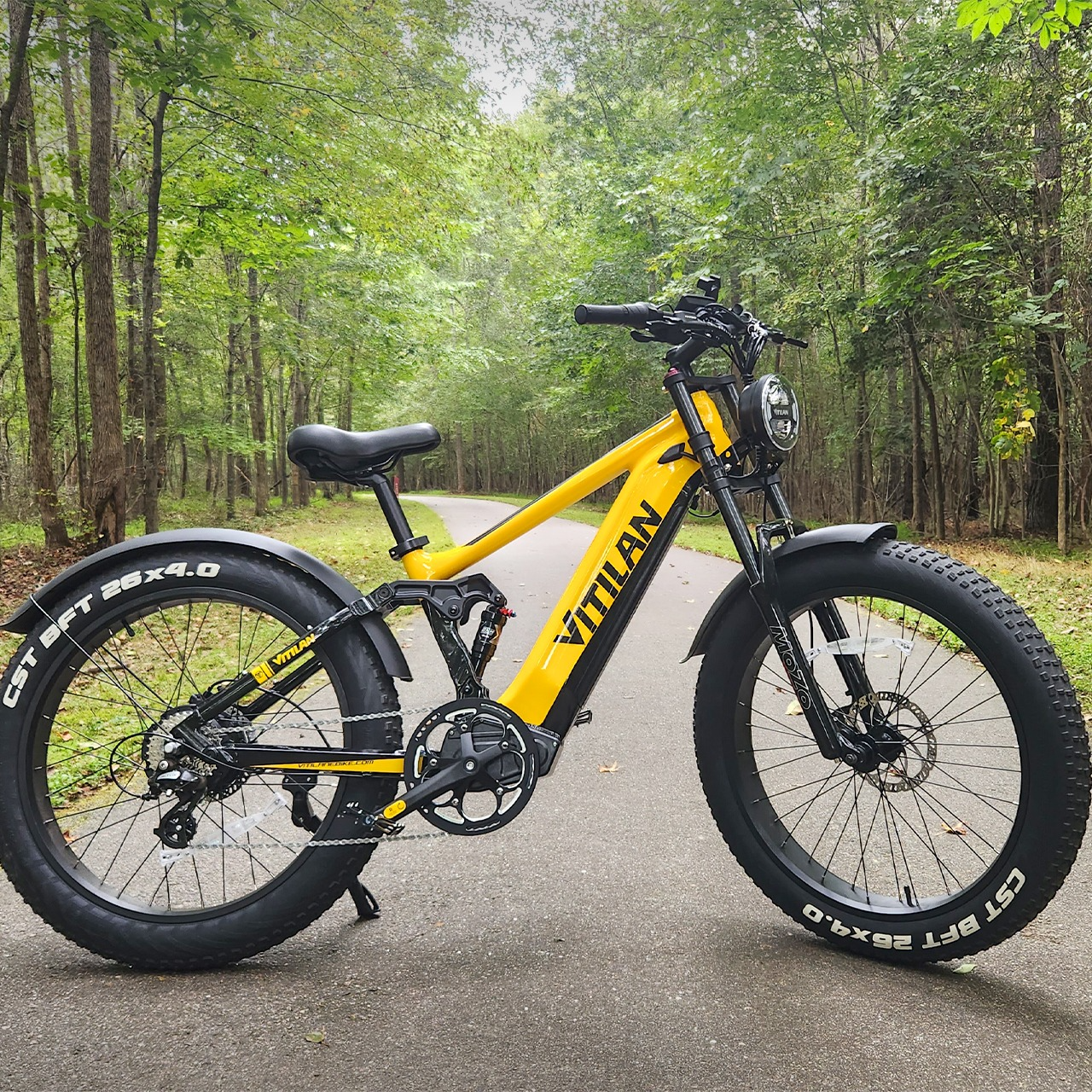 Vitilan T7 PRO Full Suspension Mountain E-bike