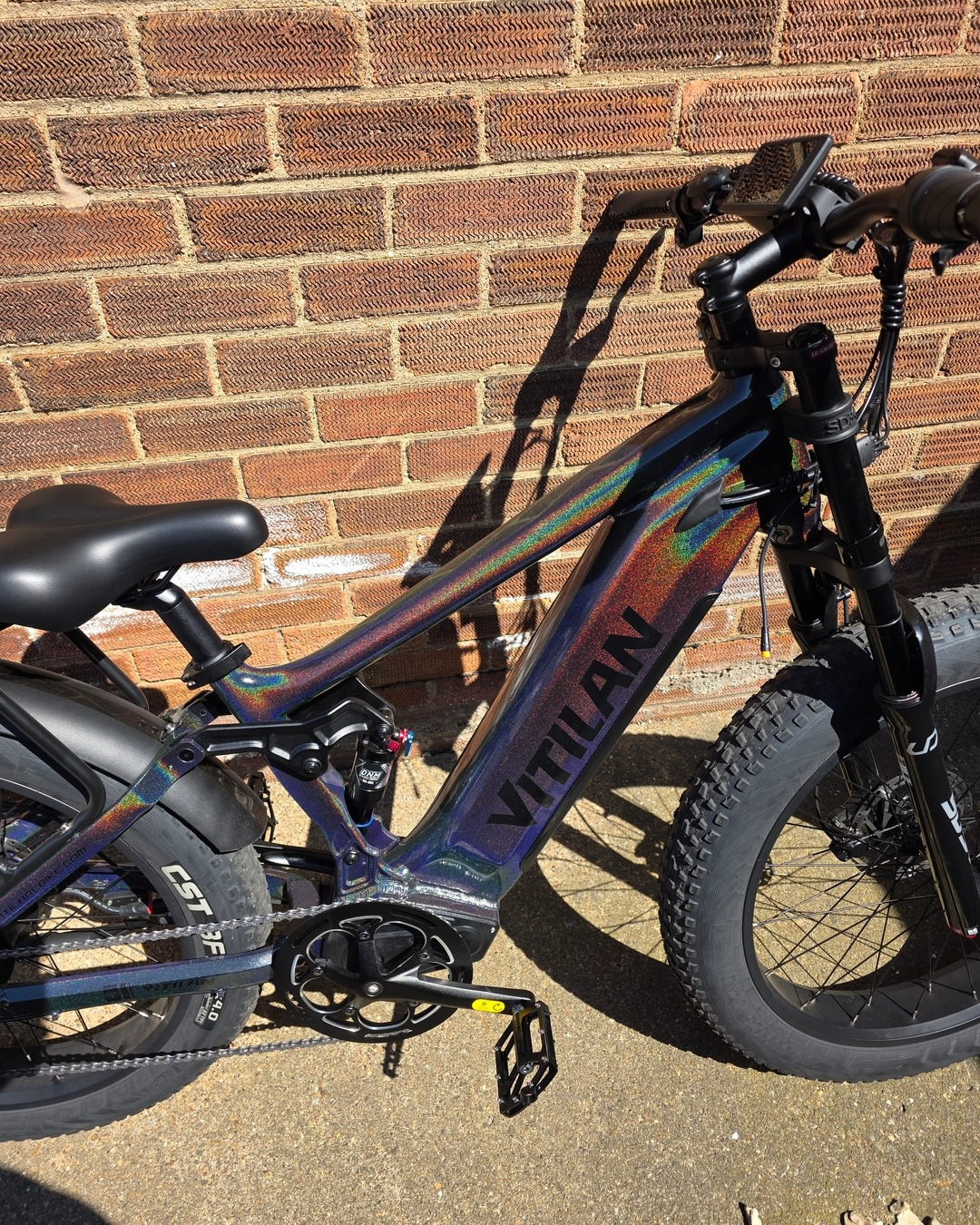 Vitilan T7 PRO Full Suspension Mountain E-bike