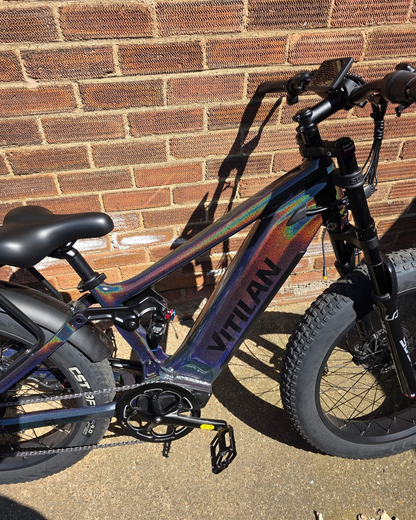 Vitilan T7 PRO Full Suspension Mountain E-bike