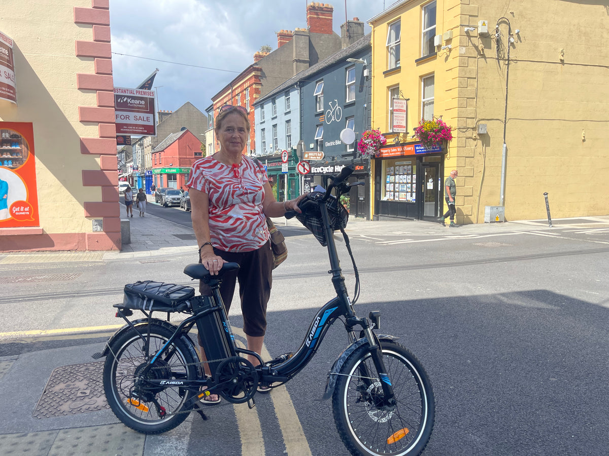 Kaisda K7 Step-Through Foldable E-Bike