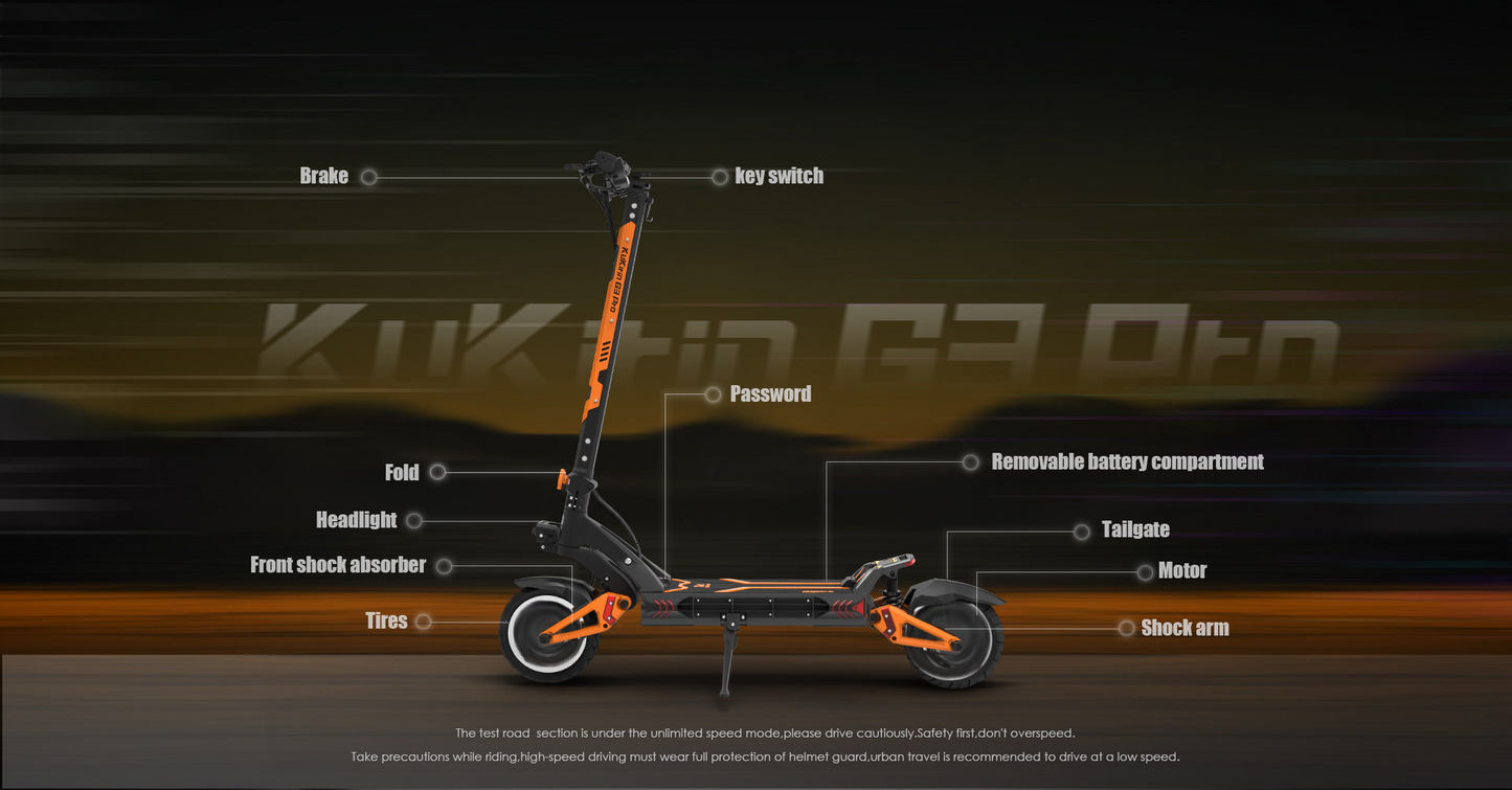 KuKirin G3 Pro Off-Road Electric Scooter