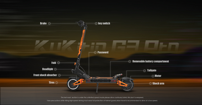 KuKirin G3 Pro Off-Road Electric Scooter