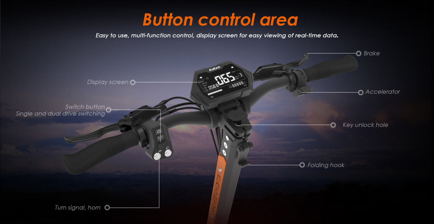 KuKirin G3 Pro Off-Road Electric Scooter