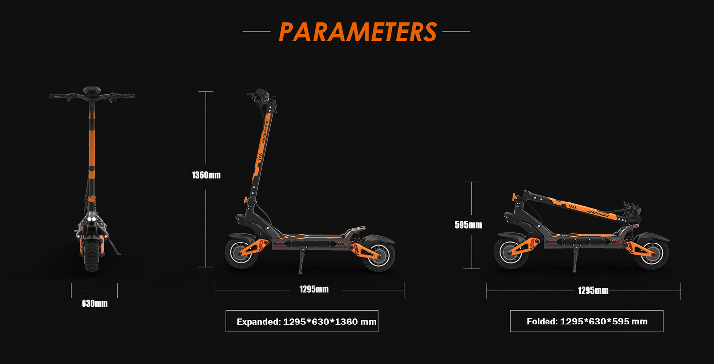 KuKirin G3 Pro Off-Road Electric Scooter