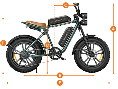 ENGWE M20 Full Suspension Fat Tire Moped Style Ebike