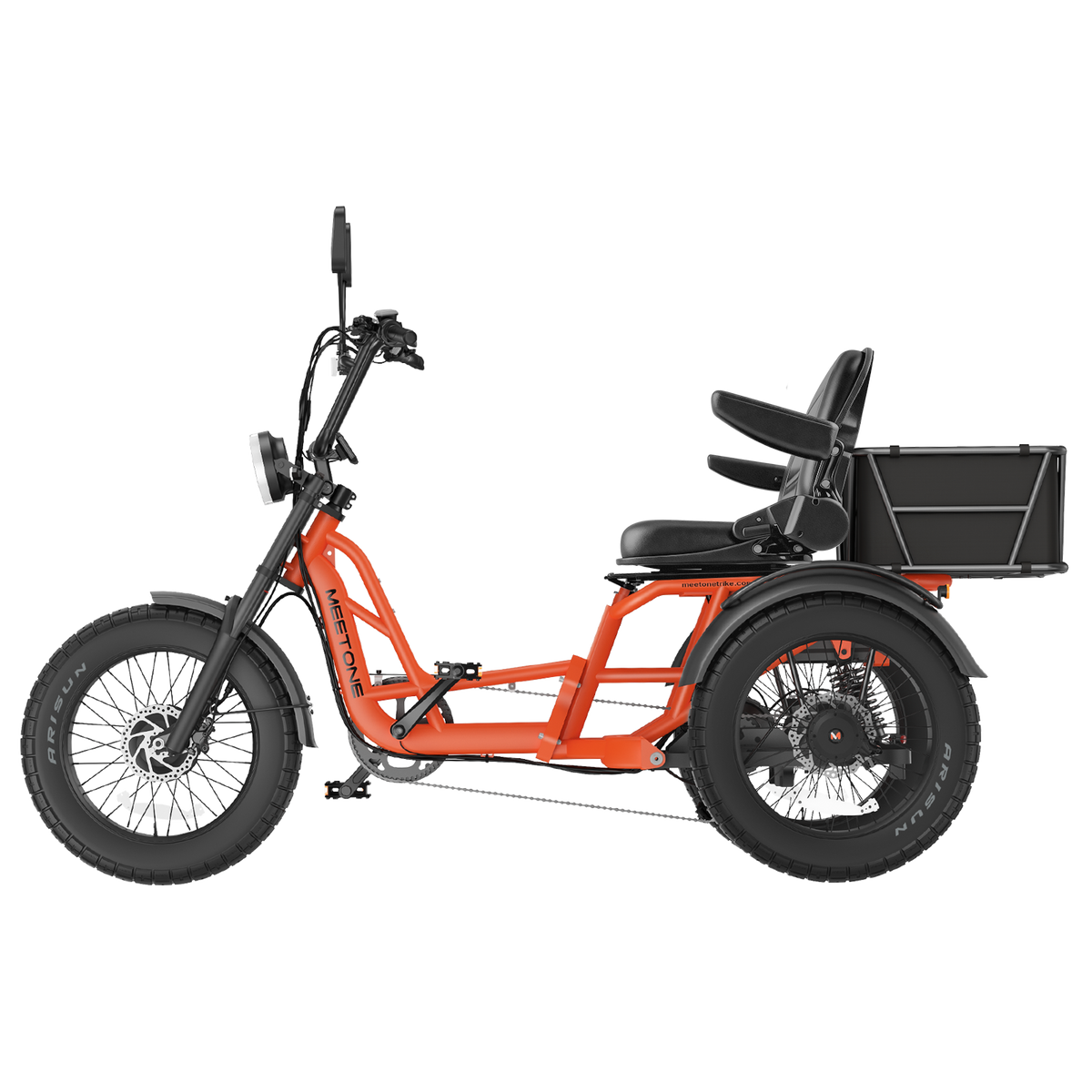 Meet One Tour 2.0 Dual 750W Motor 50Ah Battery Electric Trike