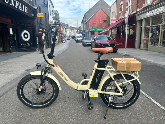 OneSport OT16-2 Urban Foldable 20×3.0 Tyres E-bike