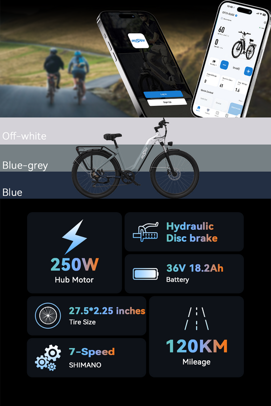 OneSport OT05 City Electric Bike Available on the Cycle to Work Scheme