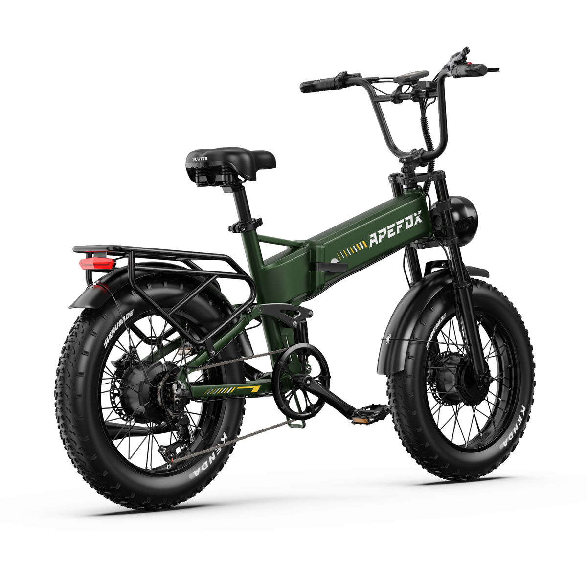APEFOX RH20 Dual 750W Motor 100km Range Folding Fat-Tyre E-Bike