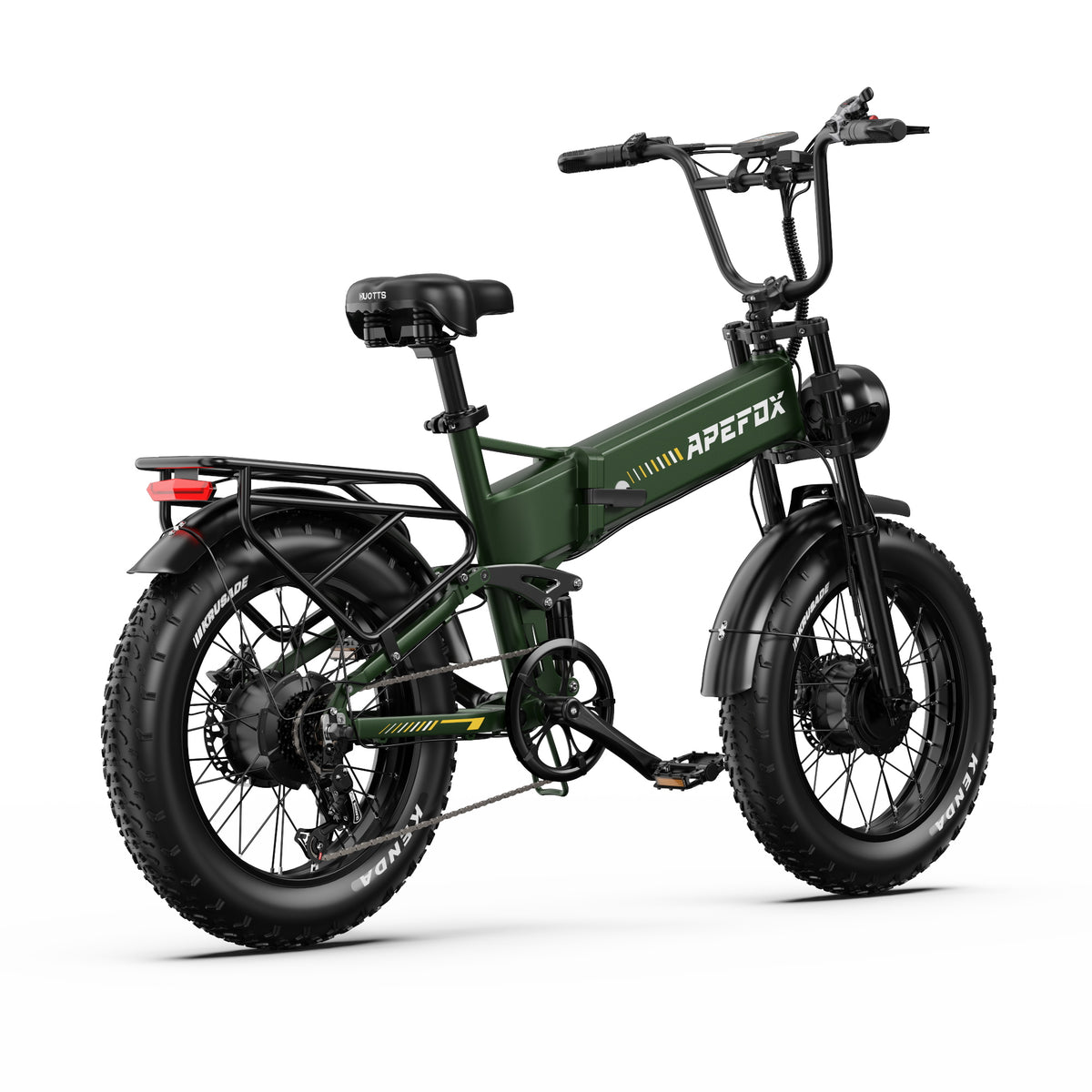 APEFOX RH20 Dual 750W Motor 100km Range Folding Fat-Tyre E-Bike