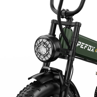 APEFOX RH20 Dual 750W Motor 100km Range Folding Fat-Tyre E-Bike