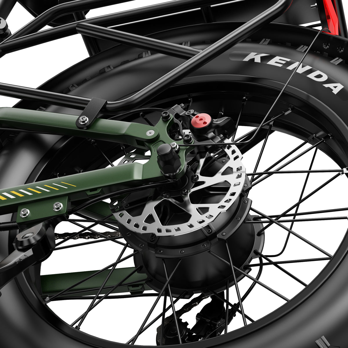 APEFOX RH20 Dual 750W Motor 100km Range Folding Fat-Tyre E-Bike