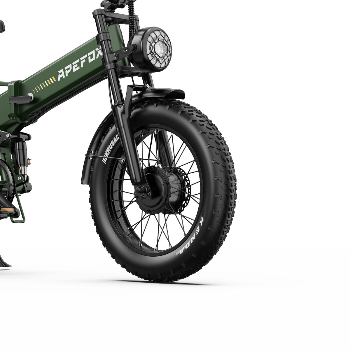 APEFOX RH20 Dual 750W Motor 100km Range Folding Fat-Tyre E-Bike