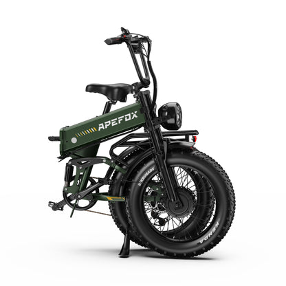 APEFOX RH20 Dual 750W Motor 100km Range Folding Fat-Tyre E-Bike