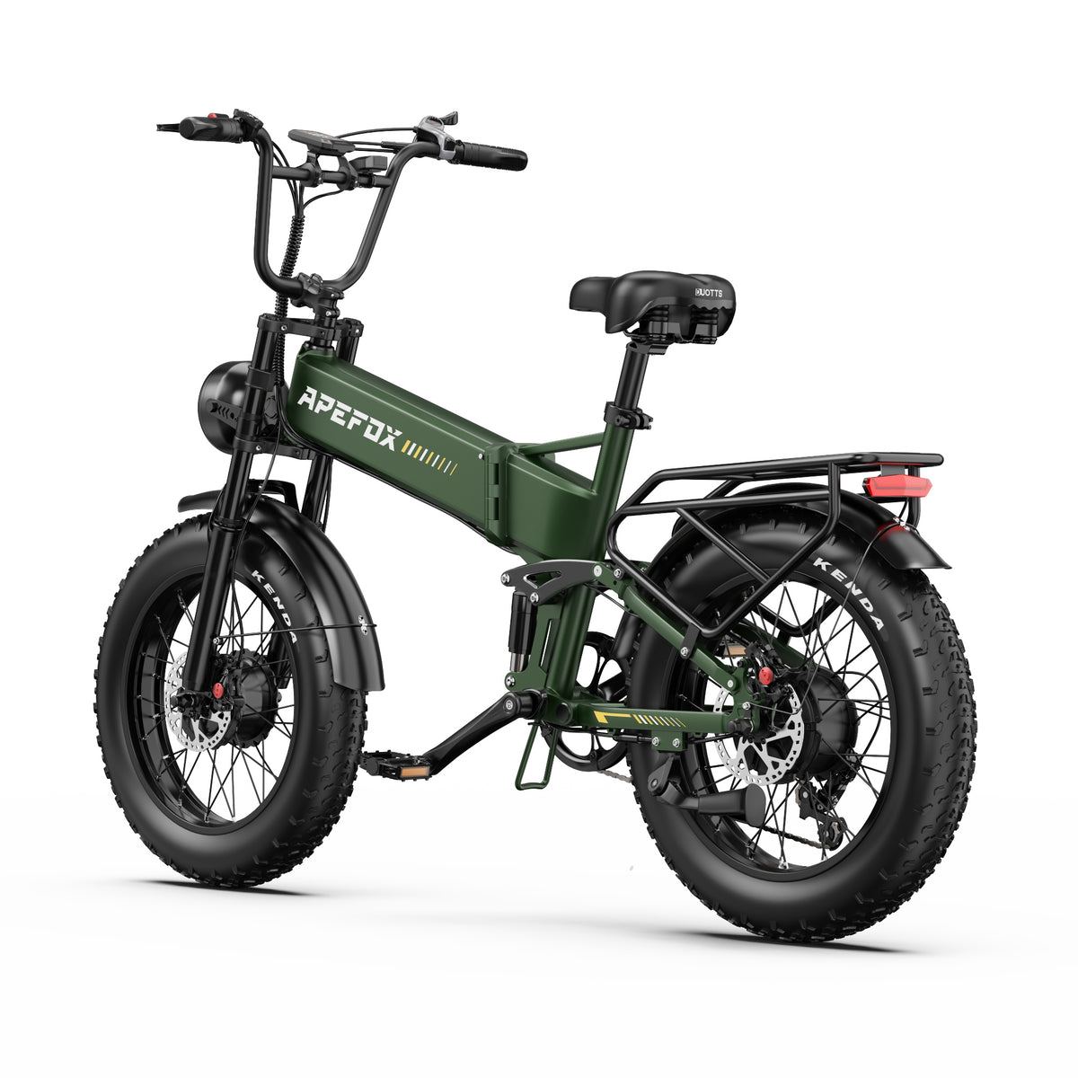 APEFOX RH20 Dual 750W Motor 100km Range Folding Fat-Tyre E-Bike