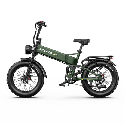 APEFOX RH20 Dual 750W Motor 100km Range Folding Fat-Tyre E-Bike