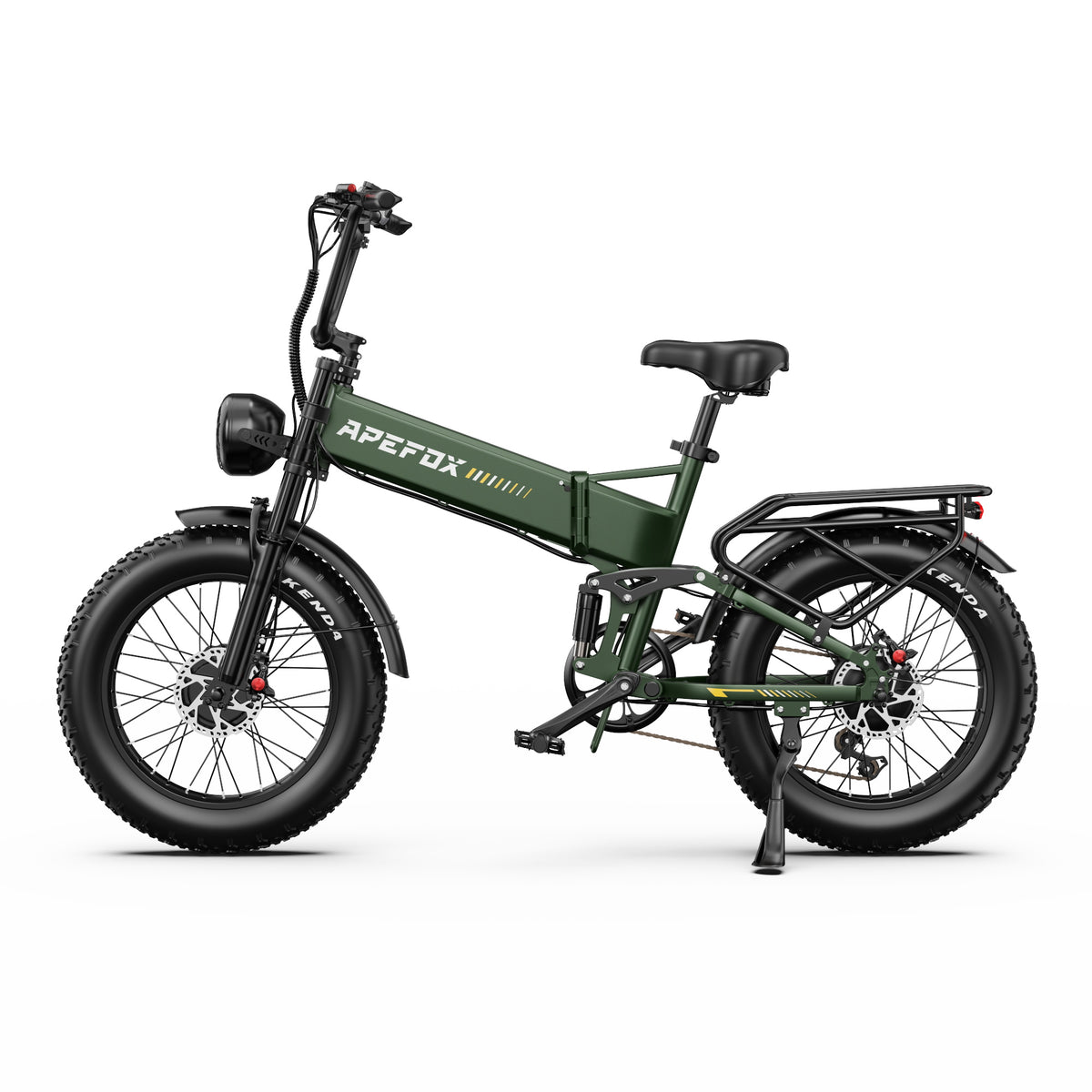 APEFOX RH20 Dual 750W Motor 100km Range Folding Fat-Tyre E-Bike