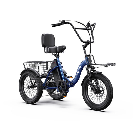 APEFOX RH30 Folding 48V 15Ah 80km Range Electric Trike